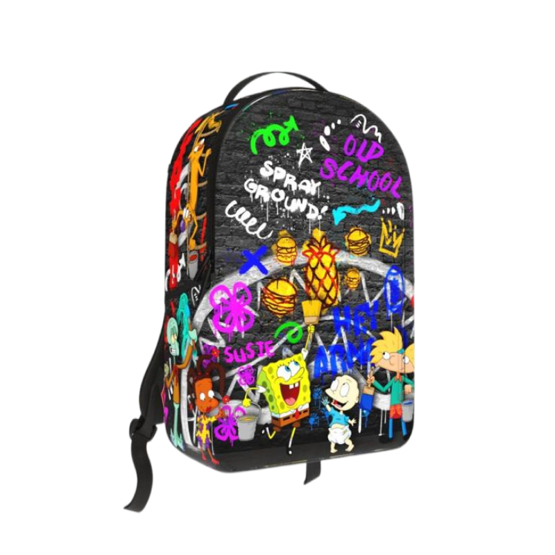 90s NICK CHARACTERS PAINTING DLXR BACKPACK