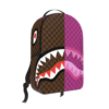 SPILT SIP PINK CHECK DLXSV BACKPACK