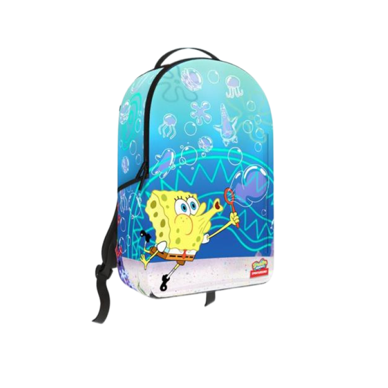Mini Spongebob Blowing Bubbles DLXR Backpak