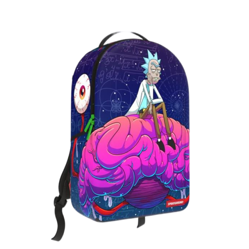 RICK AND MORTY BRAIN SHARKMOUTH DLXR BACKPACK