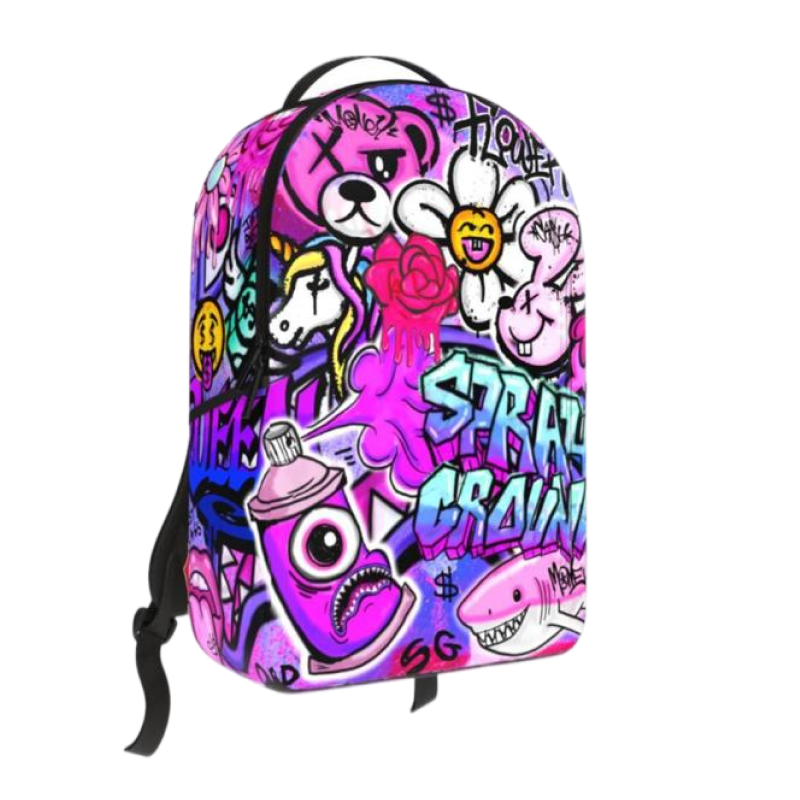 GRAFFITI PRINT DLXR BACKPACK