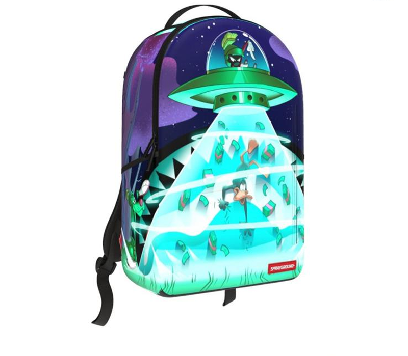 LOONEY TUNES MARVIN ABDUCTING DAFFY DLXR BACKPACK