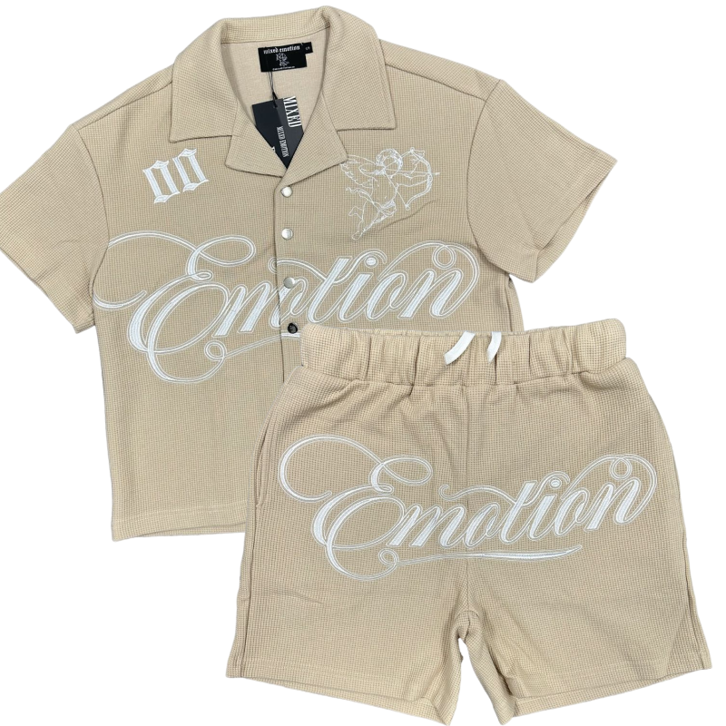 Mixed Emotion Beige Set