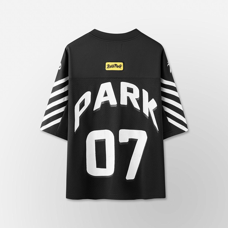 Alternative view of Hyde Park "Practice Jersey" Tee (Black)