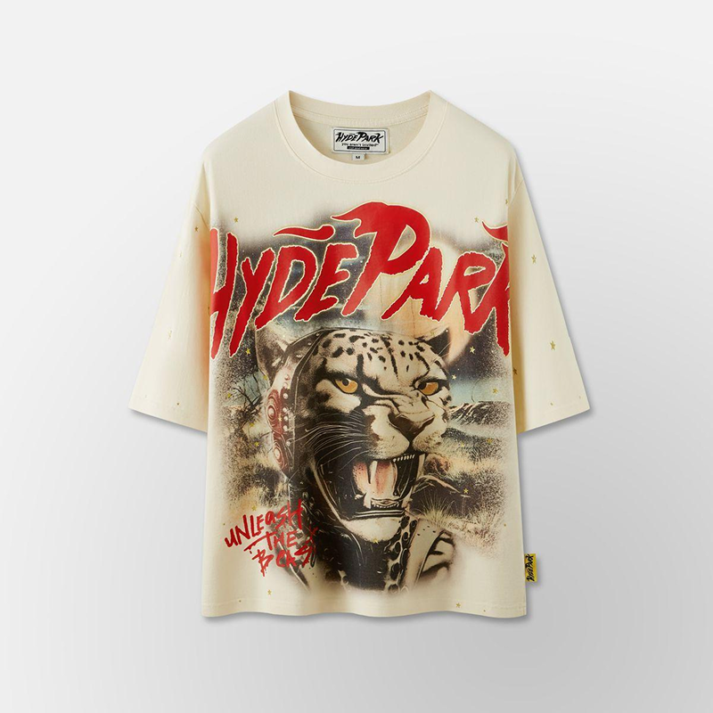 Hyde Park " Beast Within" Tee (Cream)