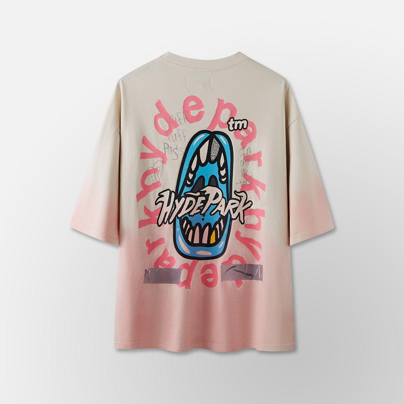 Alternative view of Hyde Park "Money Where Your Mouth Is"  Tee (Strawberry Milk)