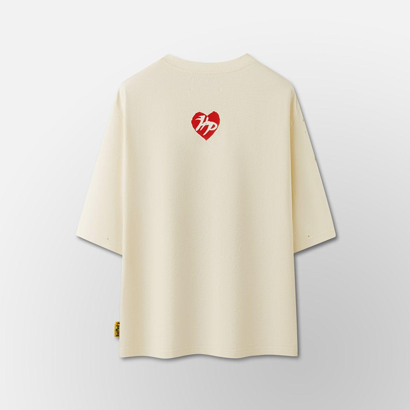 Alternative view of Hyde Park " Beast Within" Tee (Cream)