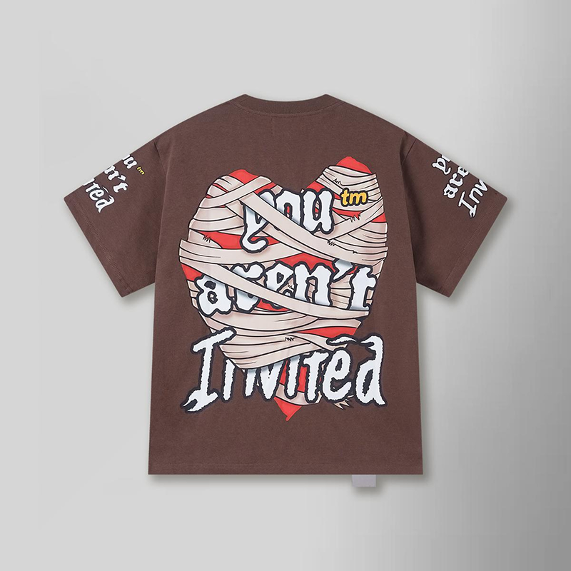 Alternative view of Hyde Park "Wrap It Up" Tee (Brown)