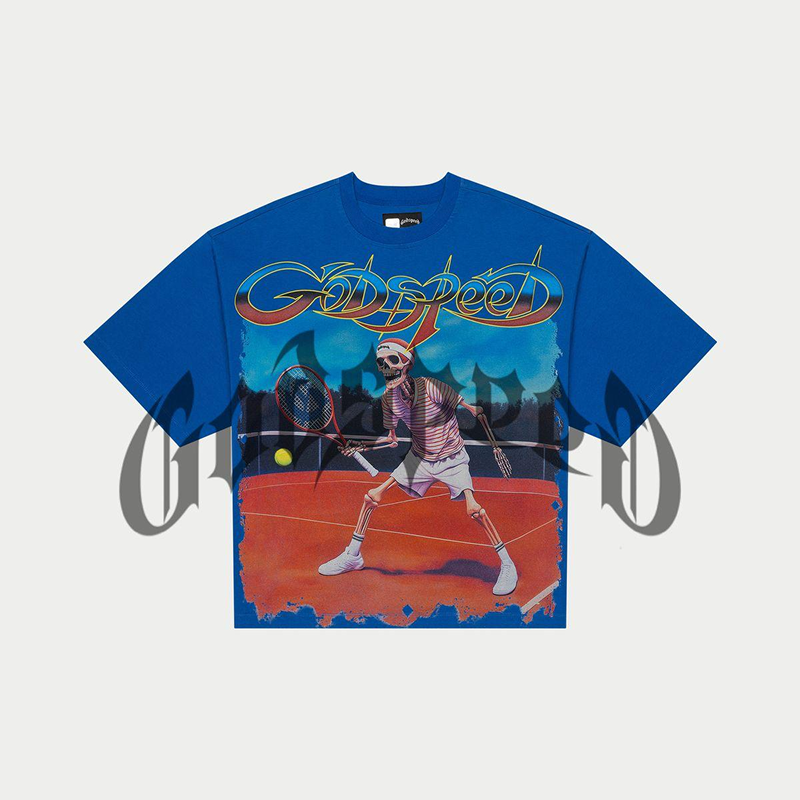 Godspeed "Top Spin" Tee (Blue)