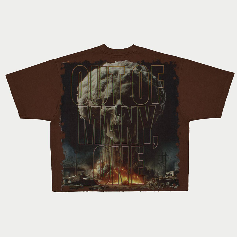Alternative view of Godspeed "Detonator" Tee (Brown)