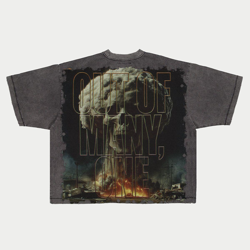 Alternative view of Godspeed "Detonator" Tee (Grey)