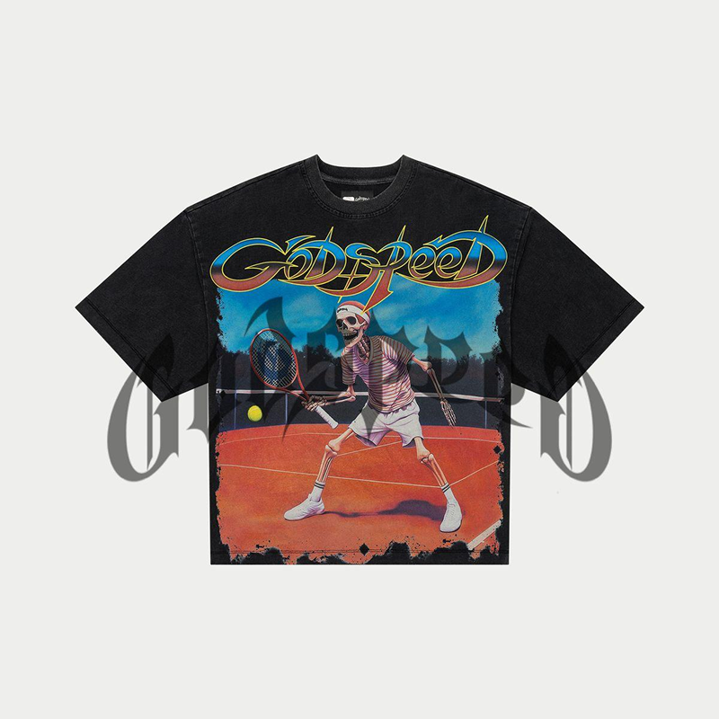 Godspeed "Top Spin" Tee (Black)