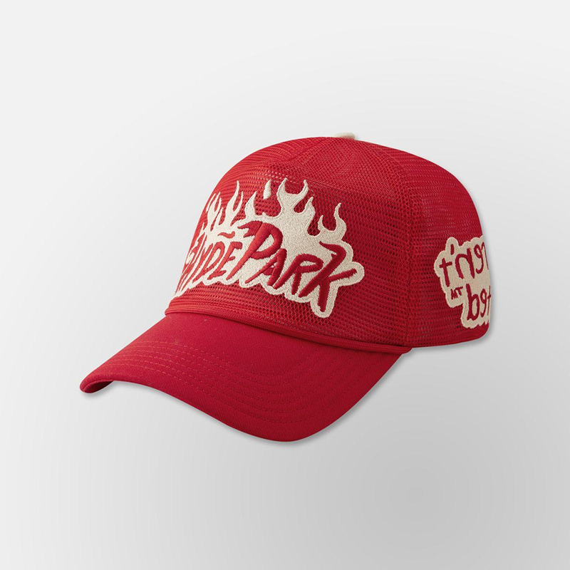 Hyde Park "Nothing But Net" Trucker Hat (Red)
