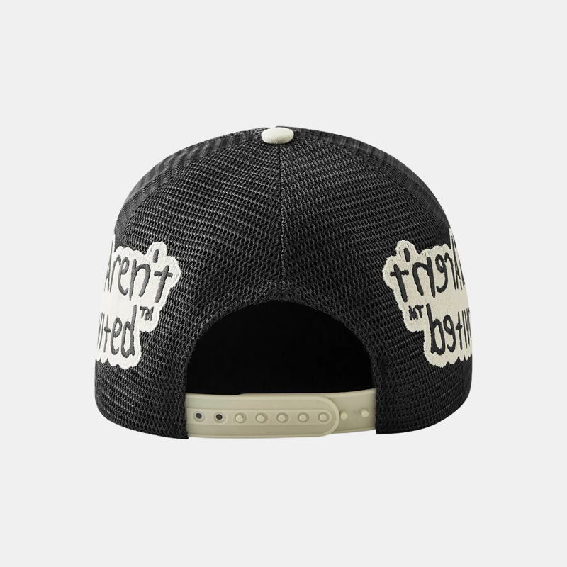 Hyde Park "Nothing But Net" Trucker Hat (Black) - Image 3
