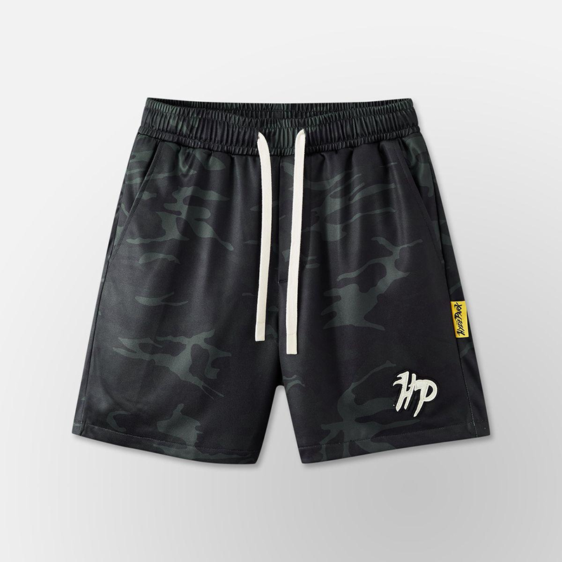 Hyde Park "Game Shorts" (Black Camo)