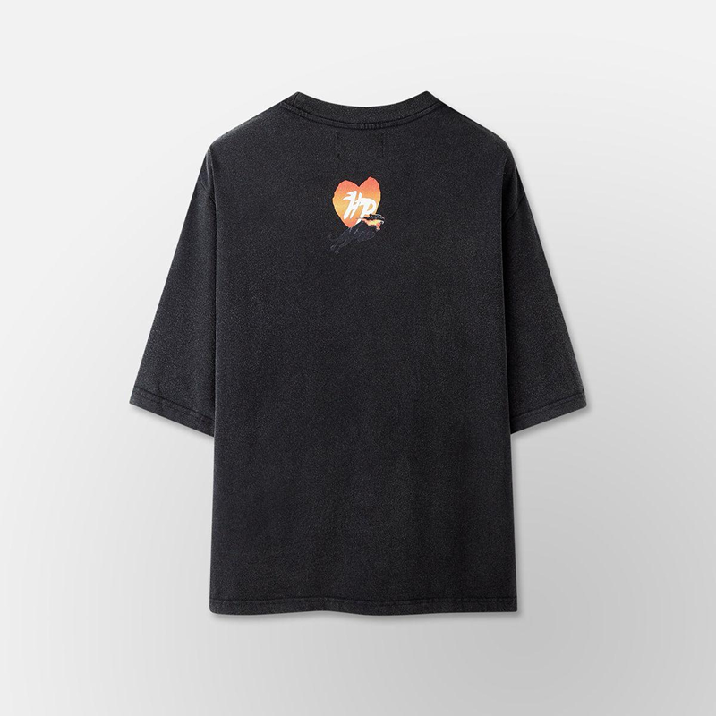 Alternative view of Hyde Park “Catch Me" Tee (Black)