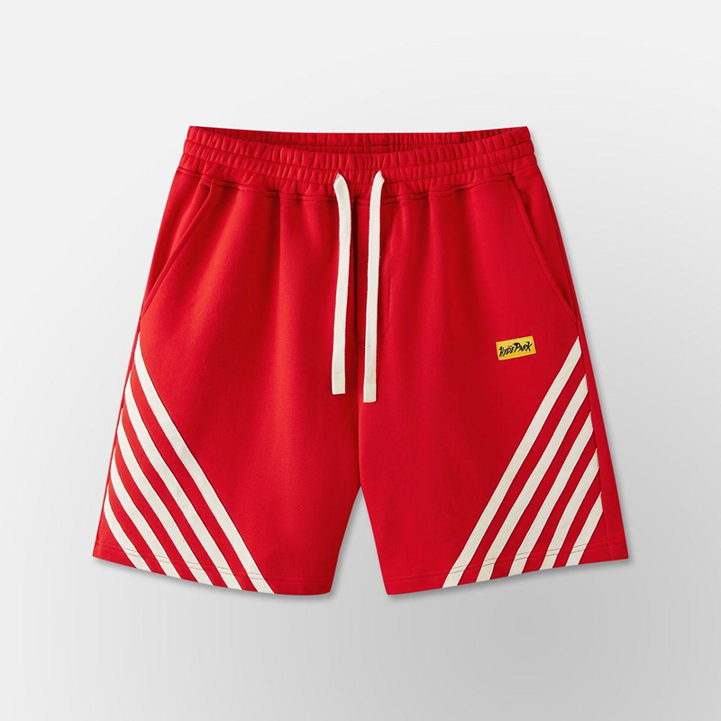 Hyde Park "Relax Striped" Shorts (Red)