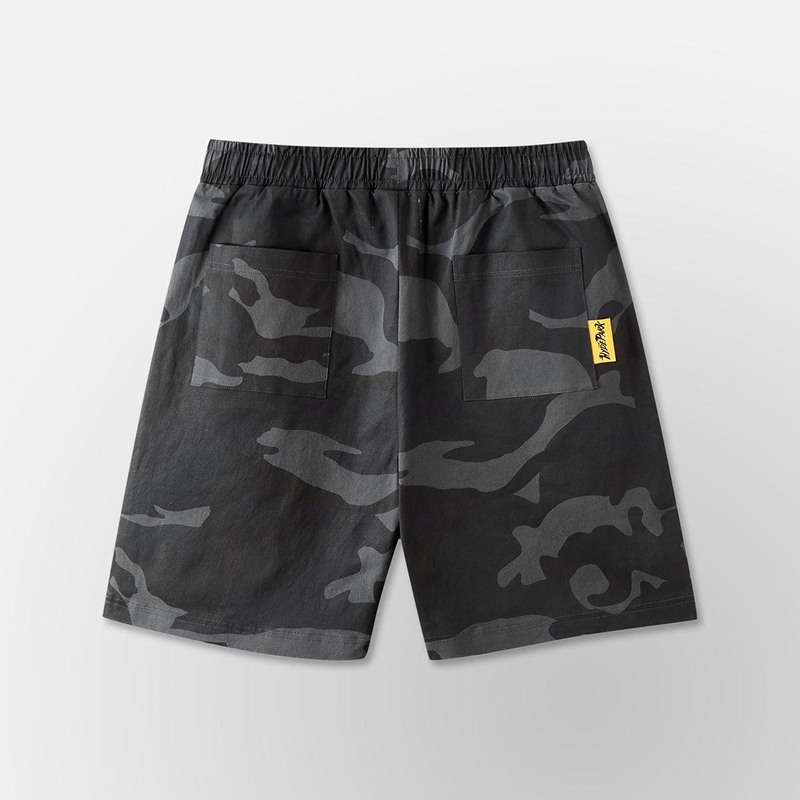 Alternative view of Hyde Park "Relax Striped" Shorts (Camo Black)