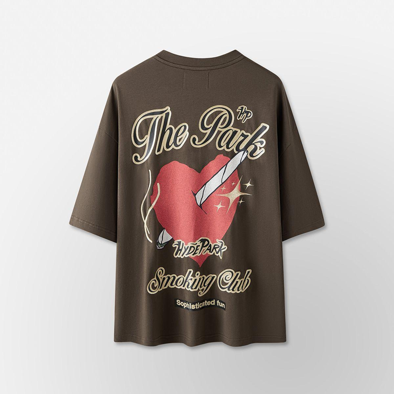 Alternative view of Hyde Park "Smoking Club" Tee (Black)