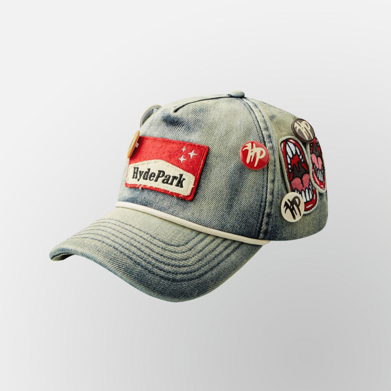 Hyde Park "Ciggy Cig" Denim Hat (Blue)