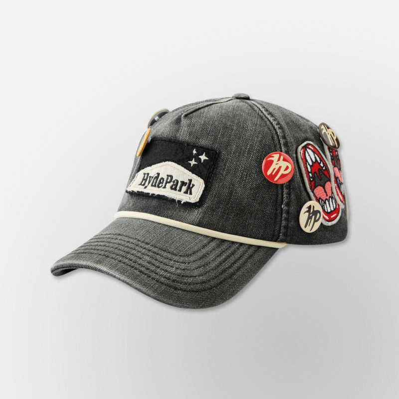 Hyde Park "Ciggy Cig" Denim Hat (Black)