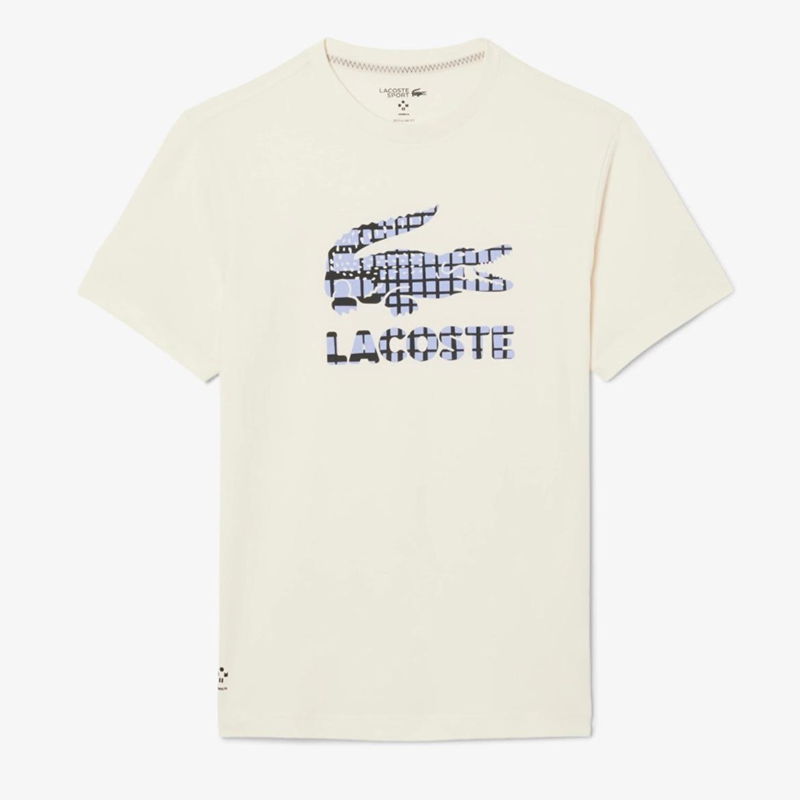 Lacoste Tennis x Daniil Medvedev Tee (Cream)