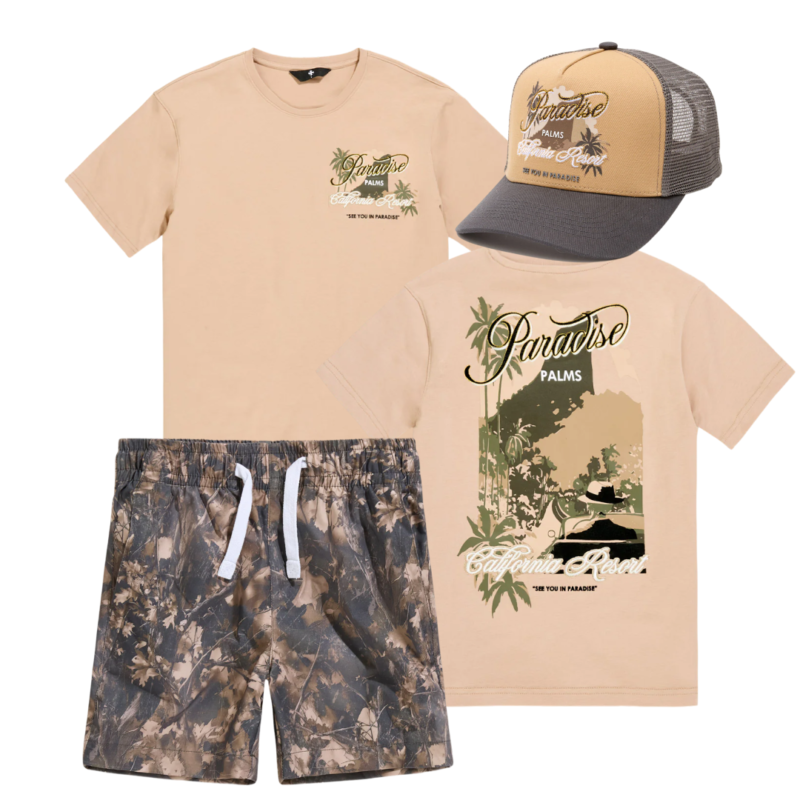 Paradise Palms Full Hunter Camo