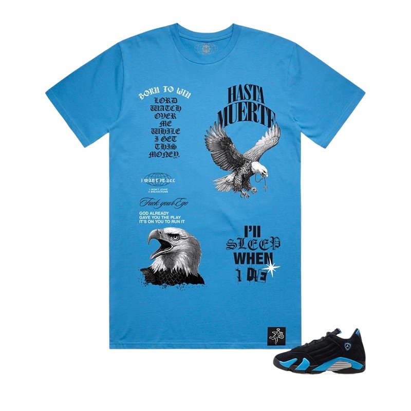 Hasta Muerte FAITHFUL -Artice Blue