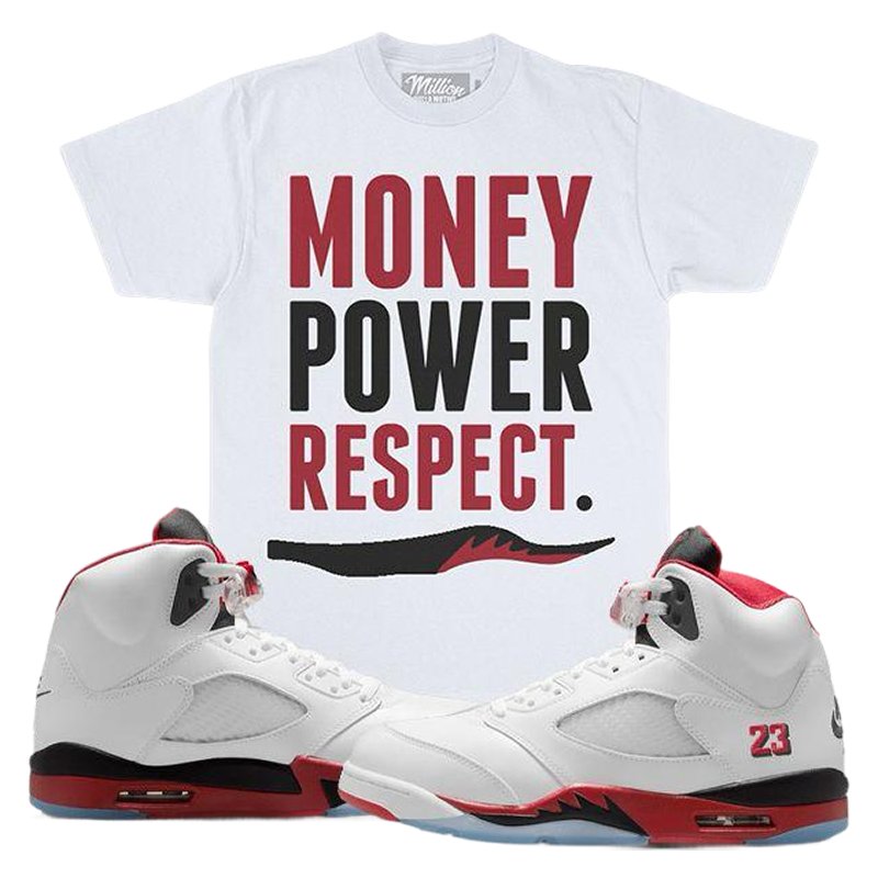 MDM Money Power Respect White
