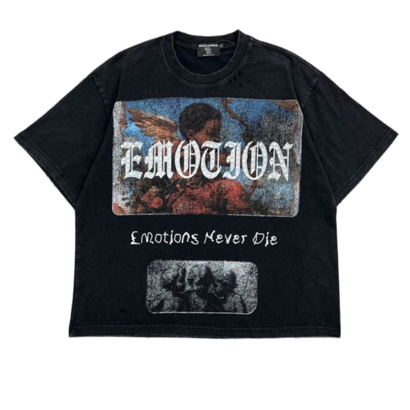 Mix Emotion Black "Divine" Tee