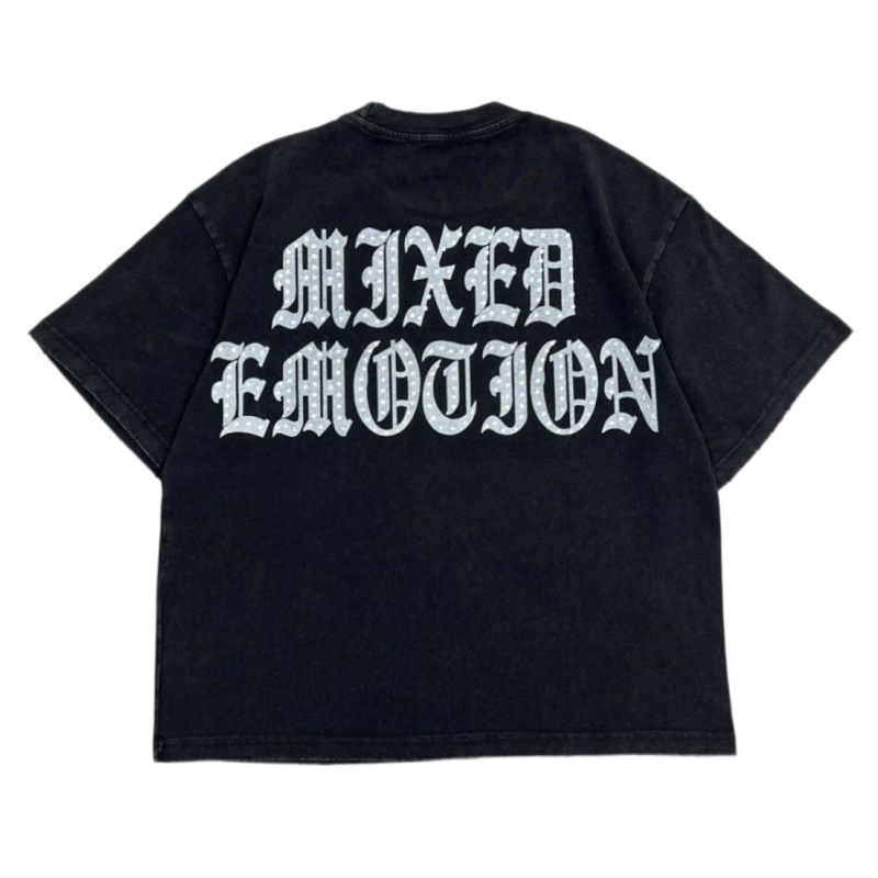 Alternative view of Mix Emotion Black "Divine" Tee