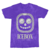Streetz “Icebox” Smile Graphic Tee Washed Purple