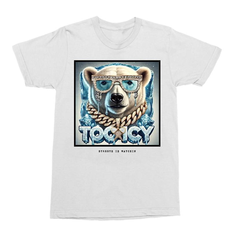 Streetz “TOO ICY”  Tee White