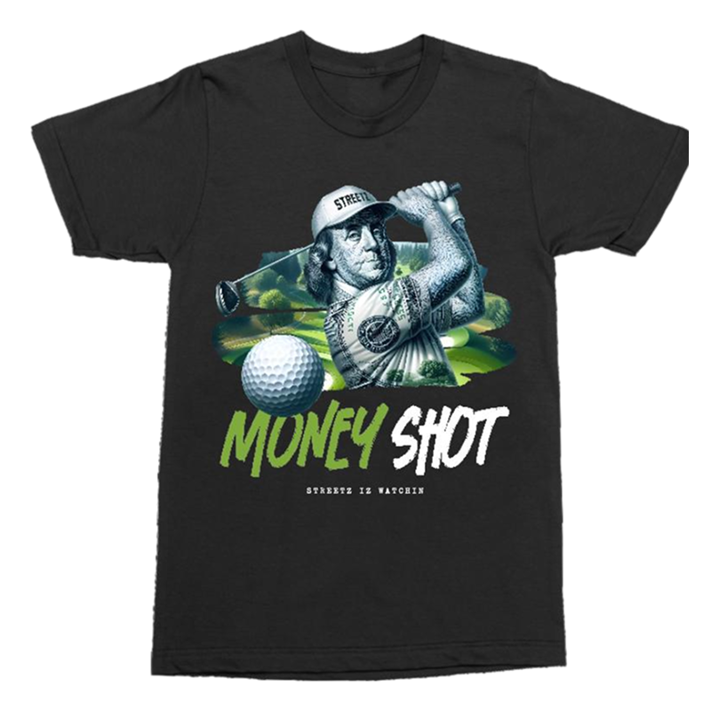 Streetz “Money Shot” Graphic Tee Black