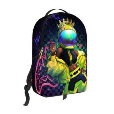 GALAXY LIPSTICK SHARK BACKPACK