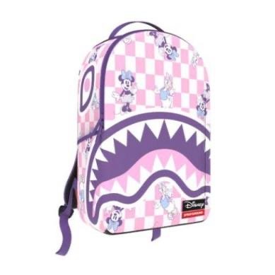 DISNEY MINNIE & DAISY CHECKERS BACKPACK