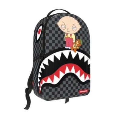 FAMILY GUY STEWIE HOLDING BEAR KEYCHAIN BACKPACK