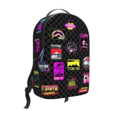 GLOBAL MOGUL CYBER PUNK JAPAN CITIES BACKPACK