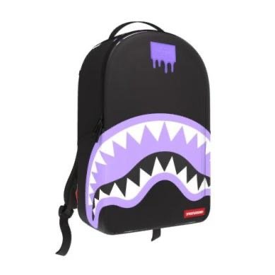 SHARK CENTRAL LIGHT PURPLE BACKPACK