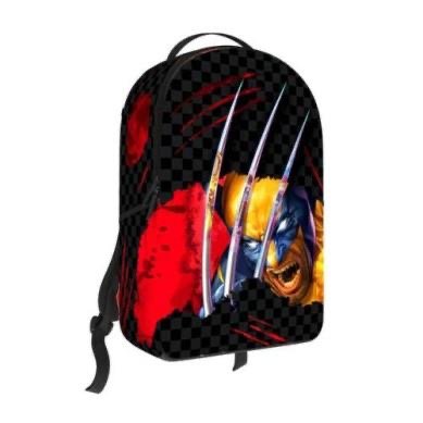 MARVEL WOLVERINE SHARKMOUTH TEAR UP BACKPACK