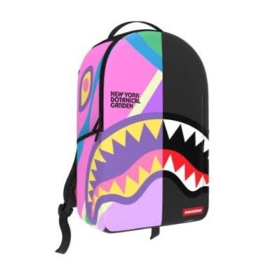 BOTANICAL GARDEN COLORBLOCK BACKPACK
