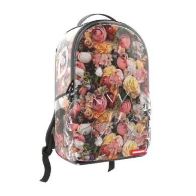 NYBG FLOWERS CLEAR BACKPACK