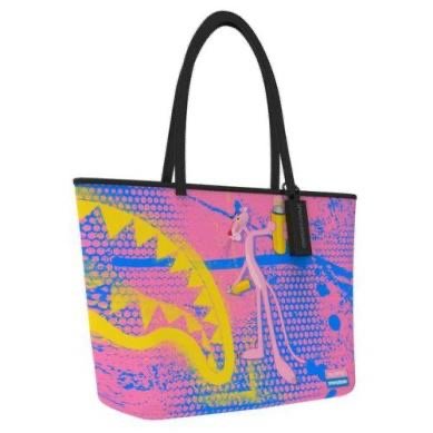 PINK PANTHER SPRAY CANS TOTE