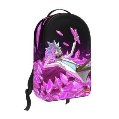 RICK AND MORTY KALAXIAN CRYSTAL PILE BACKPACK