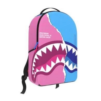SHARK CENTRAL COTTON CANDY SPLIT BACKPACK