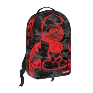 SMURF NEON OUTLINE BACKPACK