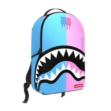 SHARK CENTRAL COTTON CANDY SPLIT BACKPACK
