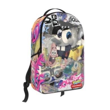 SPONGEBOB GRAFFITI WALL BACKPACK