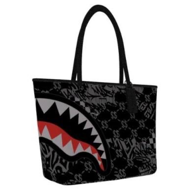 4AM RED SHARK TOTE