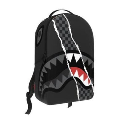 CENTER RIP REVEALING GRAY CHECK BACKPACK 47